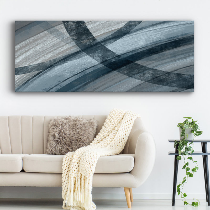 Canapé modulaire en toile tendue Centric-Gallery, H 8 po x l 20 po x P 1,5 po