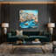 Art mural sur toile beige-252958184