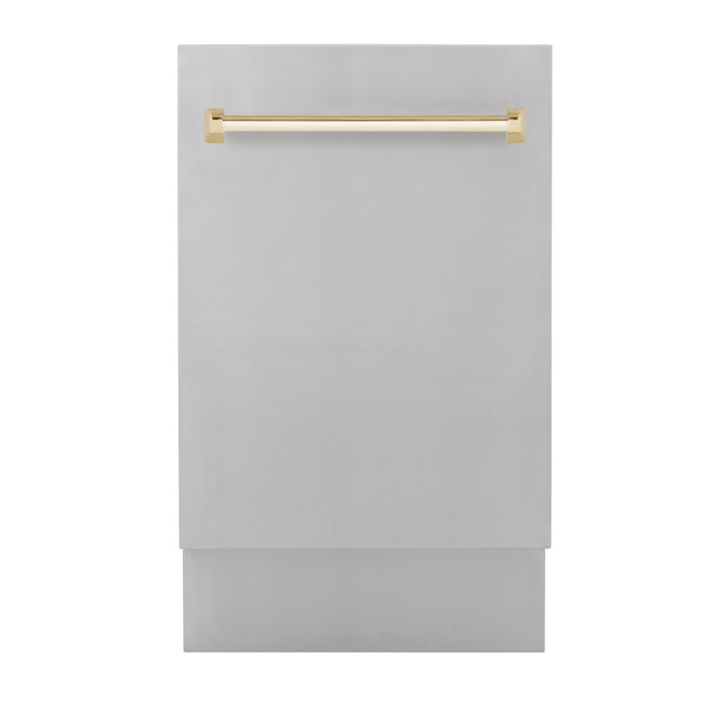 Autograph Edition 18" 51 dBA Built-In Button Control Dishwasher, Gold