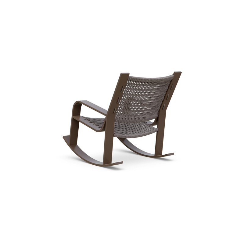 Cozumel Rocking Chair, Matte Bronze