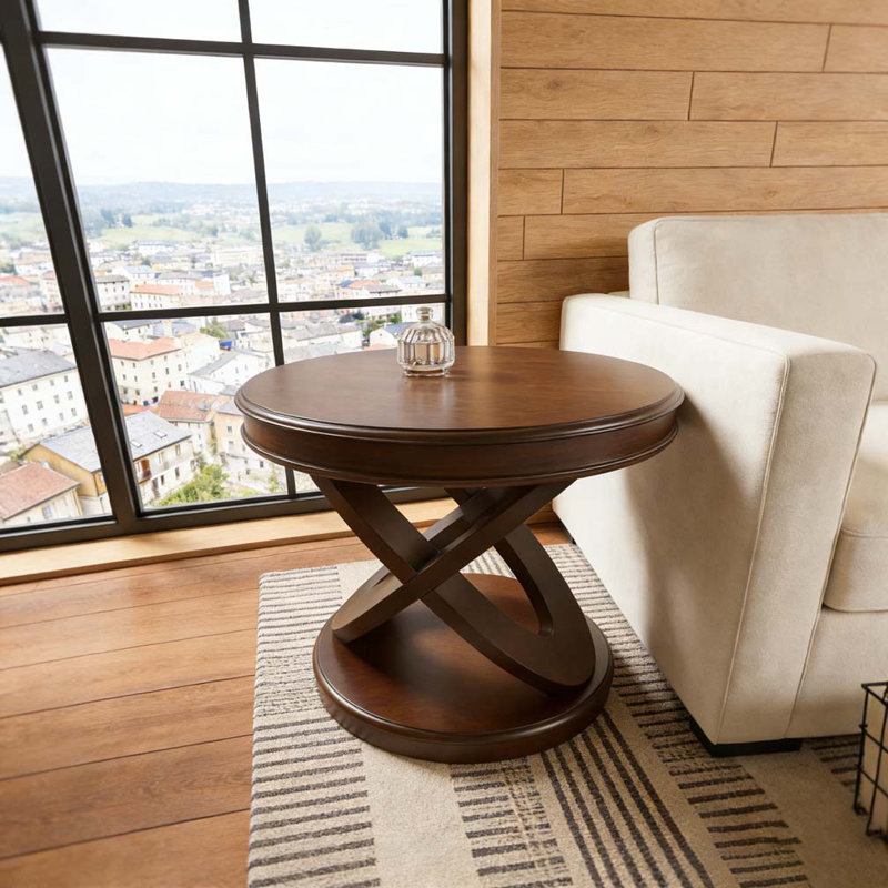 Table de bout Retro, Noyer