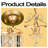 Single Dimmable Gold Crystal Chandelier