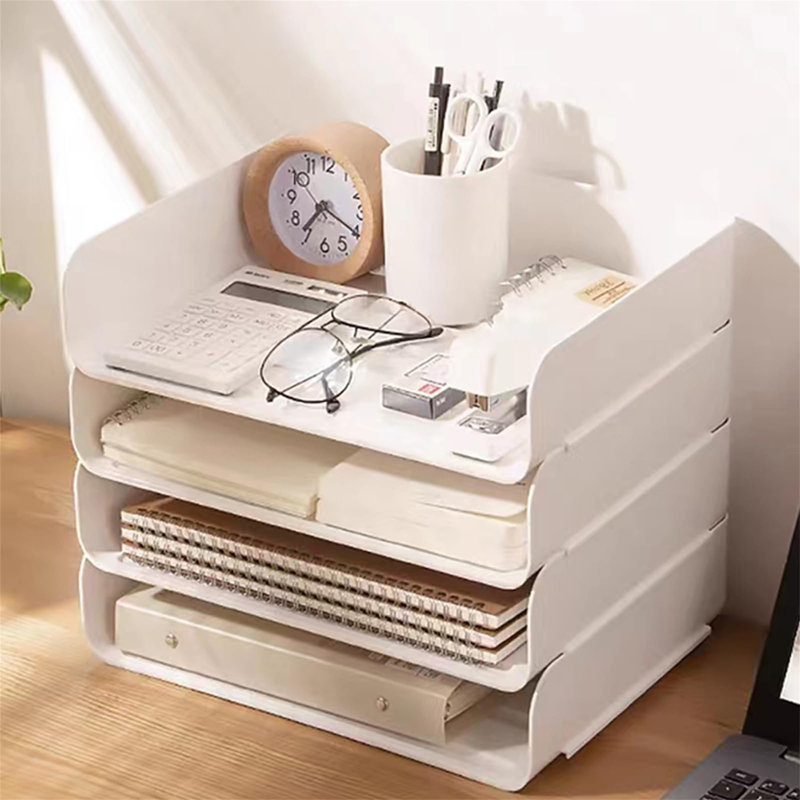 Bismark Plastic Desk Organiser