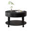 Table basse moderne en bois massif avec rangement intelligent Smart