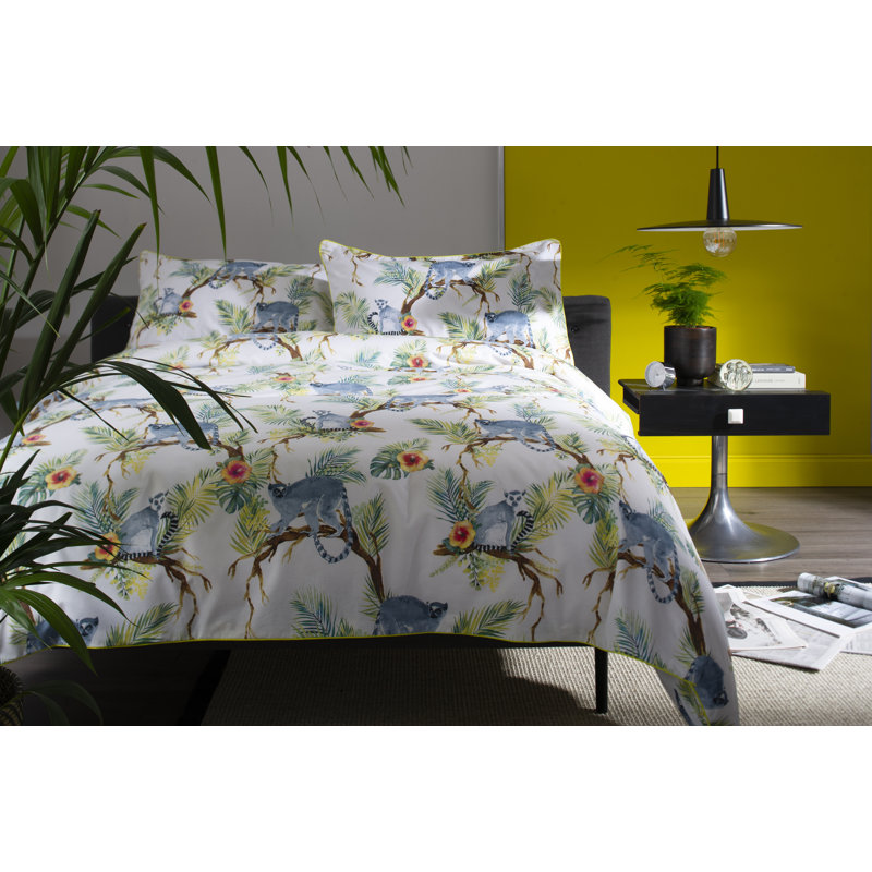 Cotton No Pattern Duvet Cover Set with Pillowcases, Super King Duvet Cover + 2 Standard Pillowcases