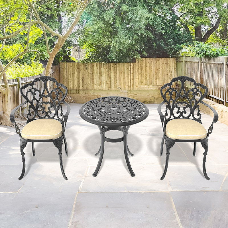 Meubles de jardin en aluminium coulé, 2