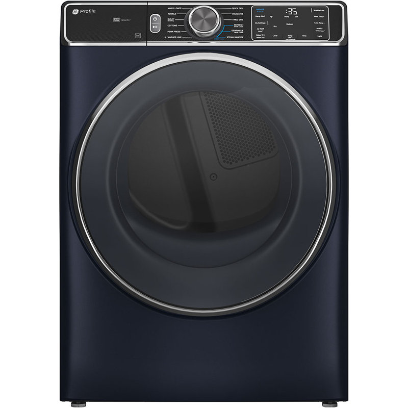 Ge Profile 7.8 Cu. Ft. Capacity Smart Front Load Electric Dryer With Steam And Sanitize Cycle - Pfd87esmvrs