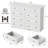 49.6'' W 9-drawer Double Dresser-47841628