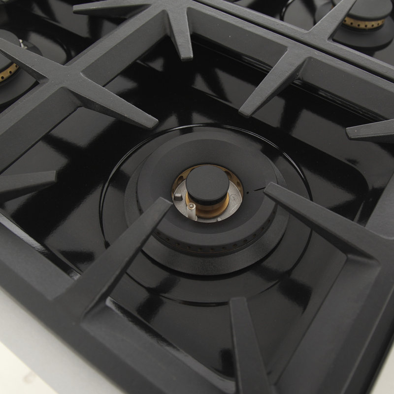 36" 6 Burner Cooktop, Liquid Propane, Royal Blue