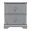 Table de chevet 2 tiroirs Ilmi-496232565