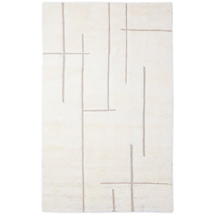 CLASSIC STRIPE BEIGE SMALL SCALE Kitchen Mat by Kavka Designs