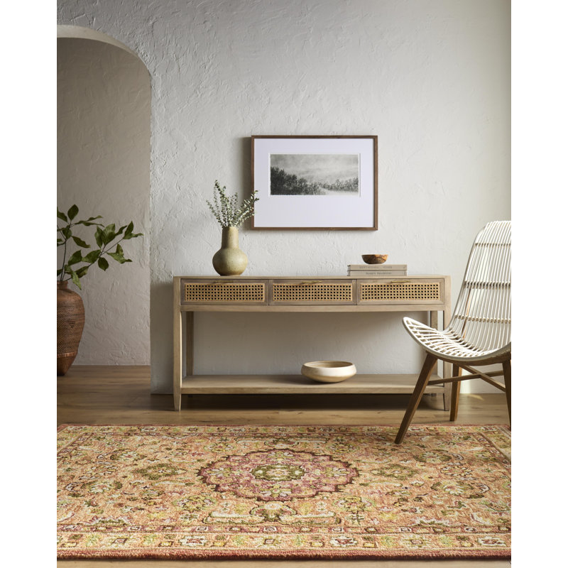 Grenard Hand Tufted Area Rug, Rectangle 9' x 12'
