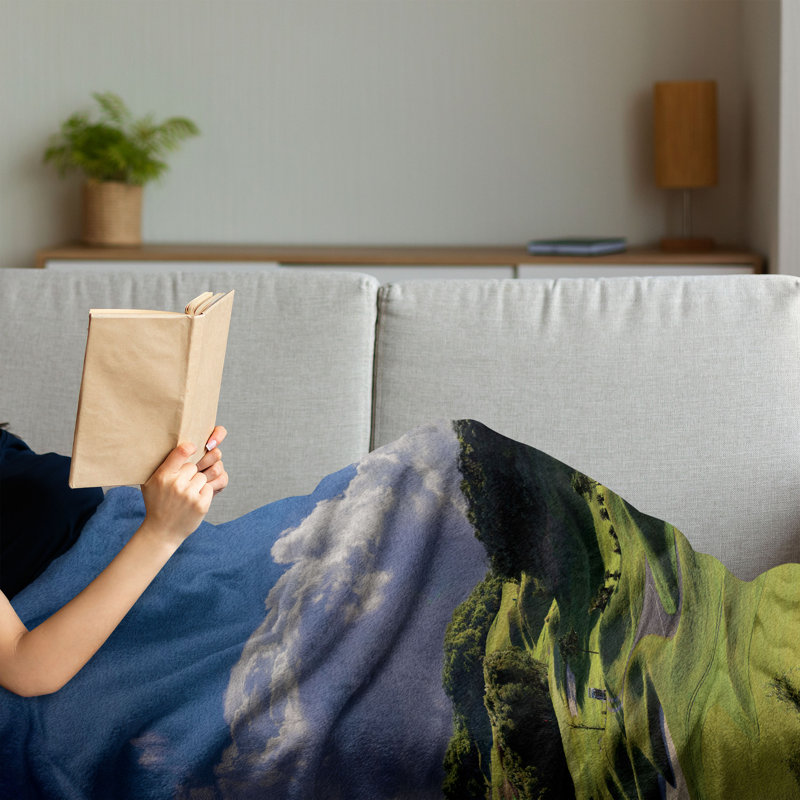 Hand Woven Throw Blanket, 60" x 80"