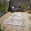 Coggon area rug Machine Woven Rectangle Beige-1827475432