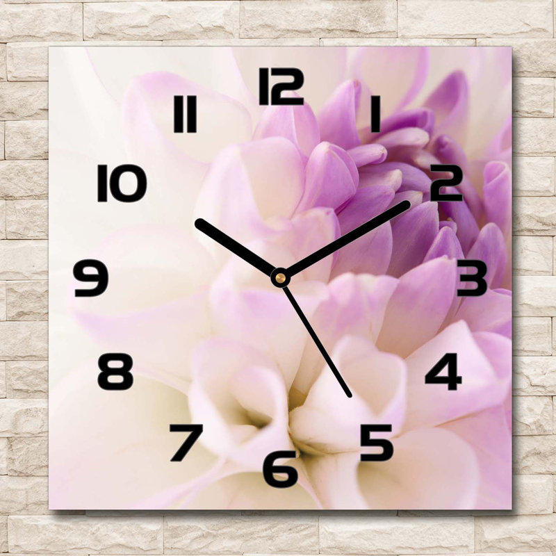 Ilyse Glass Wall Clock, Black