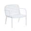 Luna Outdoor Patio PP 3PCS CHAT SET, White Frame With Cushion(2Pcs Club Chairs And 1Pcs Loveseat)-238912809-238912808
