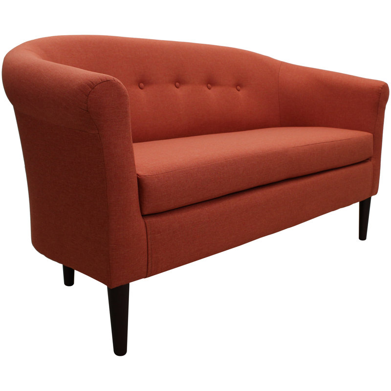 Reichenbach Upholstered 57'' Settee, Mango