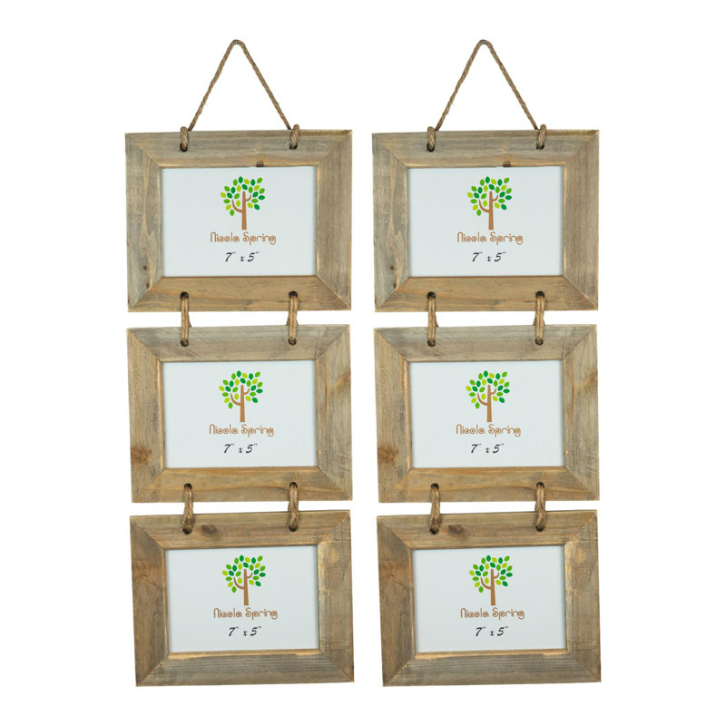 Brown Wood Picture Frame
