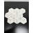 Bianco Dolomite 3D 2" x 3" Natural Stone Mosaic Wall & Floor Tile