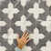 Istanbul Squire Shield With Cross 6 In. X 8-3/8 In. Porcelain Floor And Wall Tile Kit