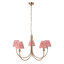 Santiago 5 - Light Shaded Chandelier-109846839