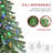 Prelit Pencil Artificial Christmas Tree