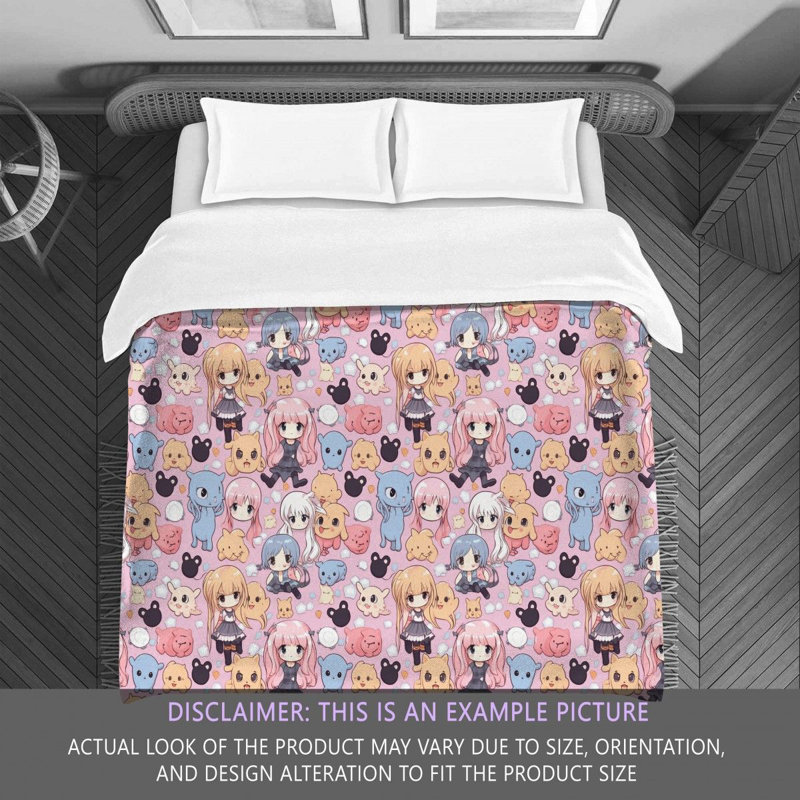 Adorable Chibi Comforter, Queen Comforter