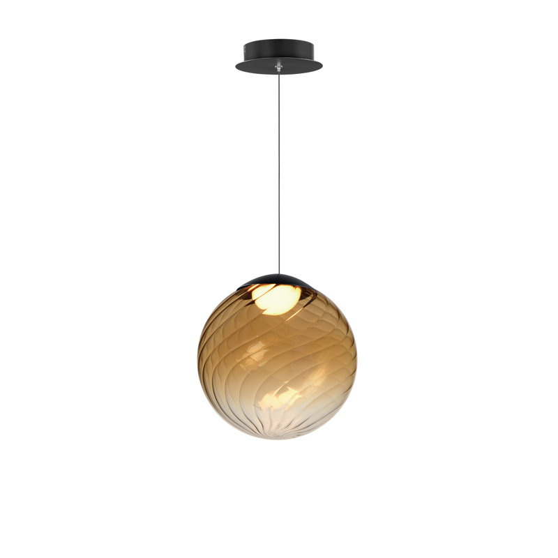 Planetary-Single Pendant, Gold
