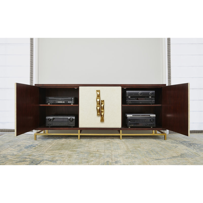 Origami 78'' W Sideboard, Walnut