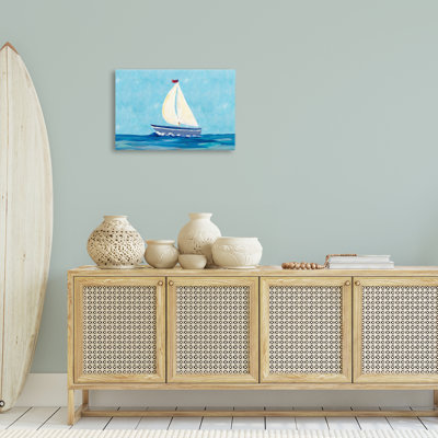 Sail The Sea Canvas Wall Art by Julie Derice