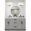 Éclairage pour meuble-lavabo à 2 lumières Heidi-685195016