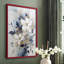 FLORAL Series CECXI - reproduction encadrée de qualité supérieure - prête à être accrochée - aucun clou requis-196668530-196668493