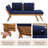 Geil 82.9'' Wide Straight Acacia Patio Daybed with Cushions-1286754077
