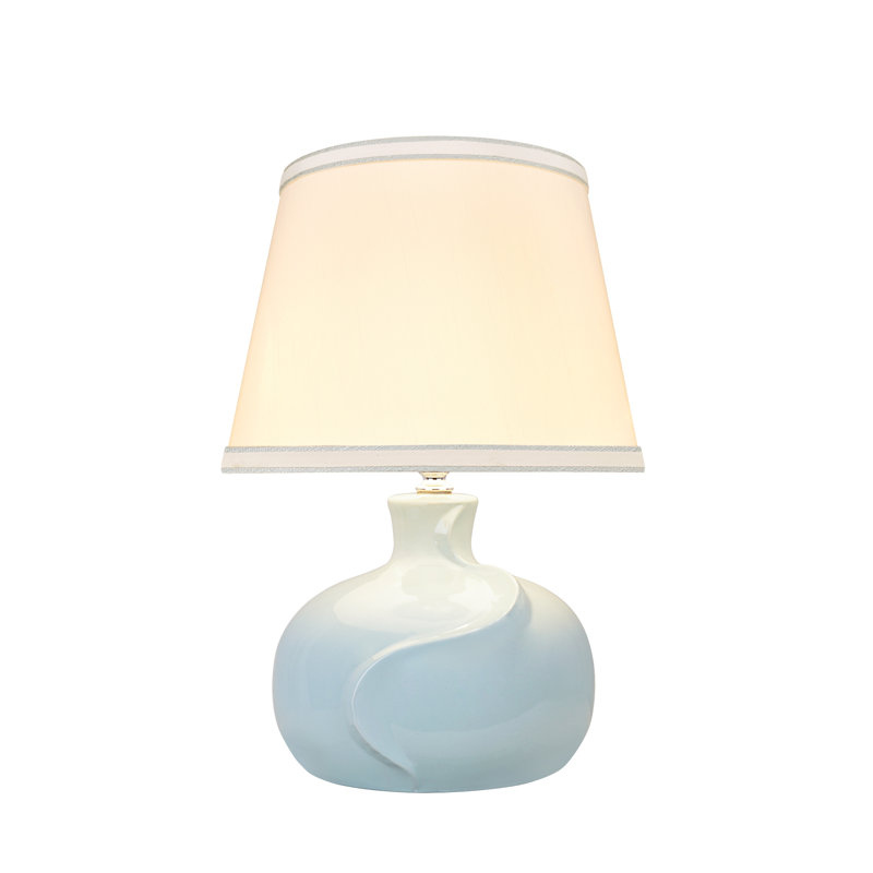 Lampe de table 14,5 ", Bleu clair
