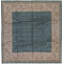 Jahan Wool Oriental Area Rug in Teal/Gray