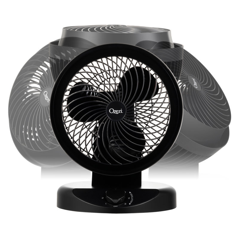Ventilateur de table oscillant 10 po Ozeri Brezza 360, Original