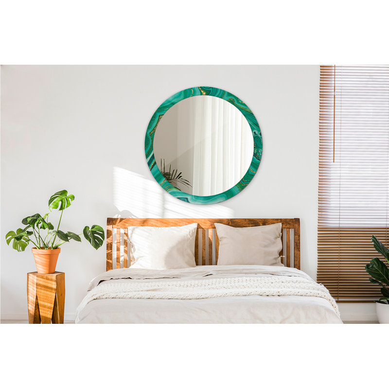 Huldar Glass Flat Wall Mirror