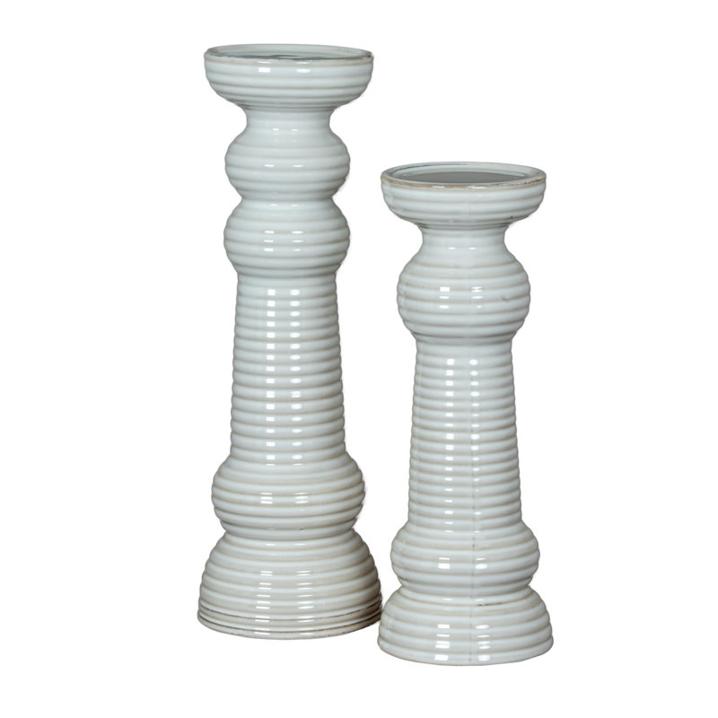 Andrian Ceramic Candle Accessories, 31cm H x 11cm W x 11cm D