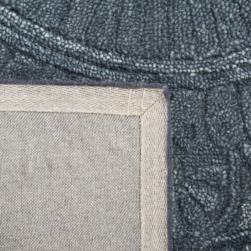 Anothony Hand Tufted Wool And Cotton With Latex Oriental Rug, Rectangle 6' x 9'