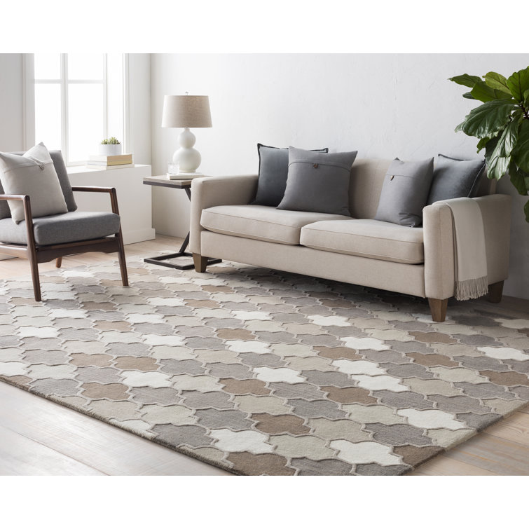 Billmont Hand Tufted Wool Indoor Rug