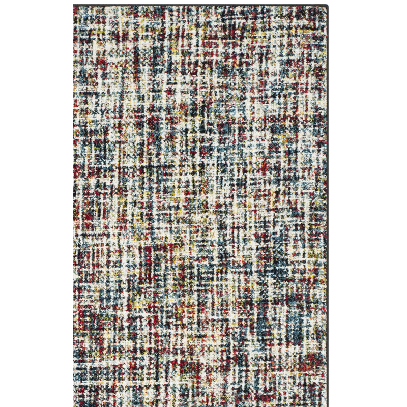 Tapis à motif abstrait Hattan, Rectangle 2 pi 7 po x 5 pi