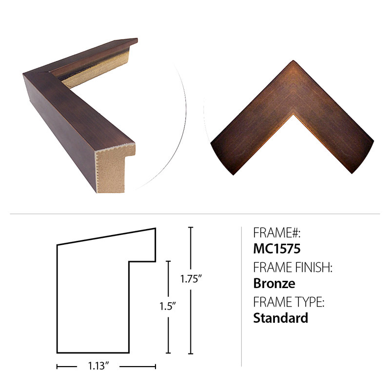 Dubois Solid Wood Mirror, Square, 44" x 44"