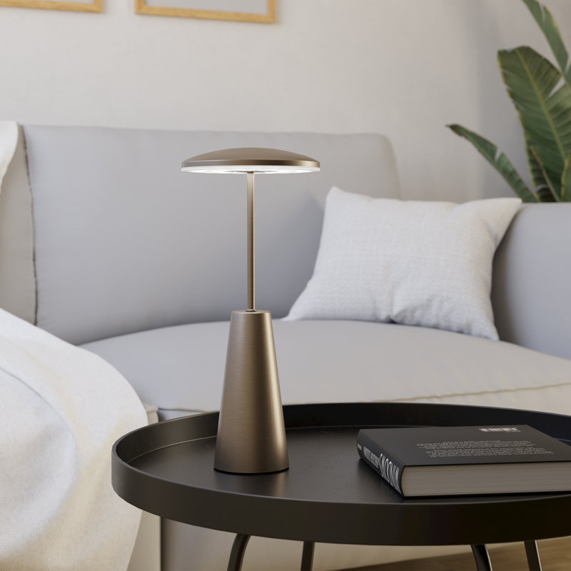 Riner Stainless Steel USB Novelty Lamp, Grey