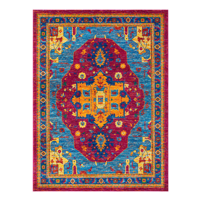 Ervand Oriental Indoor / Outdoor Rug, Rectangle 9' x 12'
