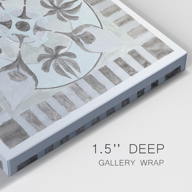 «Soft Translucent Tile II» sur toile, H 8 po x l 8 po
