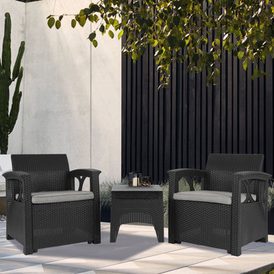 Anassa 2 - Person Garden Lounge Set