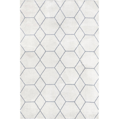 Veronica Geometric Honeycomb Area Rug