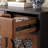 Mid ancient style solid wood sideboard cabinet
