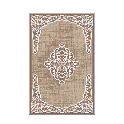 Tapis d'entrée antibactérien, 31,5 po x 59,1 po | 100% polyester, hauteur des poils de 0,4 po, envers en feutre de PVC antidérapant | Lavable à la machine, impression numérique 3D | Durable et élégant pour le vestibule, le salon ou la chambre à coucher