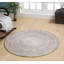 Round Ursa Striped Jute / Sisal Hand Woven Area Rug-1549421505